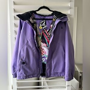 VINTAGE LAVENDER VOLCOM SKI/SNOW JACKET NIMBUS